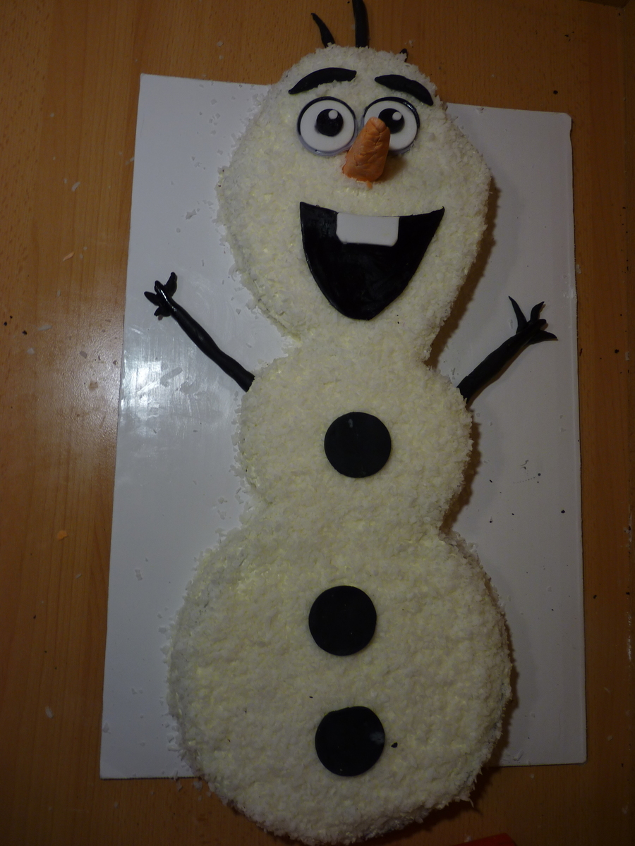 Disneys Frozen Olaf Cake Tutorial Here Disneys Frozen Olaf Cake Tutorial Here