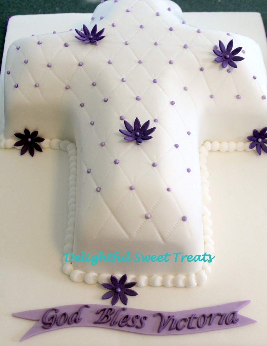 Baptism Cross Cake CakeCentral Com 900 LdMUyMBz1g Baptism Cross Cake