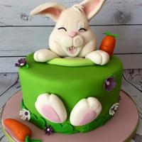 Bunny Cake Easter Cake (inspired by Sogni di Zucchero)