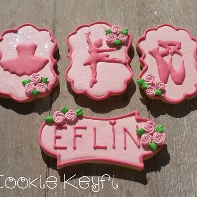 Ballerina Cookies