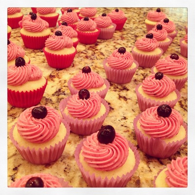 Huckle Berry Cupcakes!