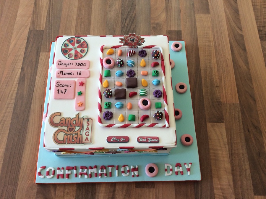 Candy Crush Cake