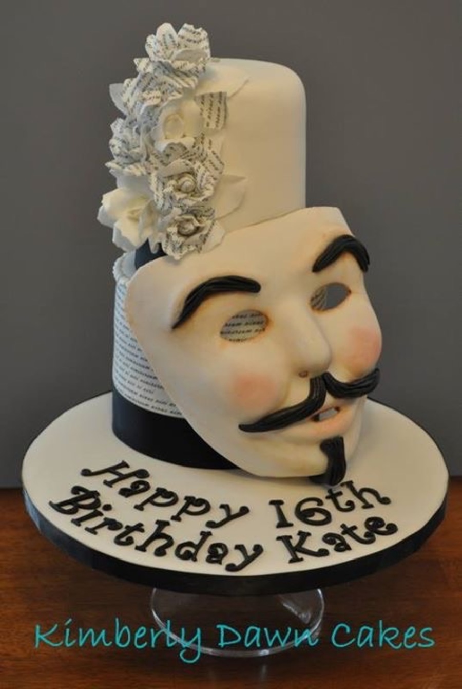 V For Vendetta Cake - CakeCentral.com
