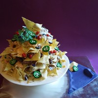 Nacho Cake I made this cake for a Teacher Appreciation Luncheon. It came together pretty quickly and the teacher's were thrilled. It is all cake...