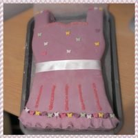 Ball Gown Dress Cake Birthday cake that was made for a relatives birthday a couple of years ago.