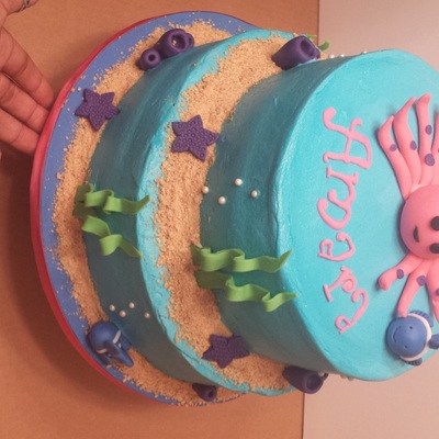 Baby Shower Sea Cake