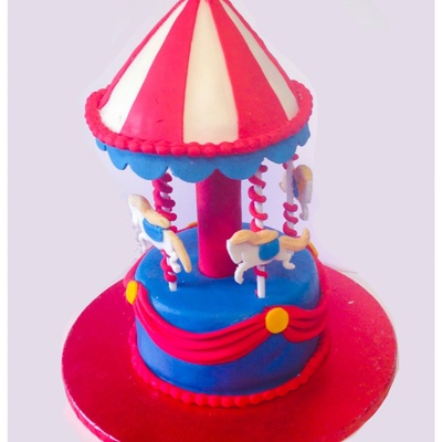 Carousel Cake