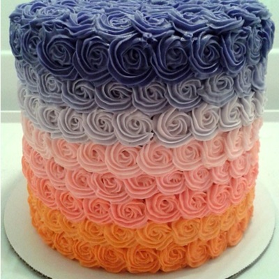 Sunset Smash Cake