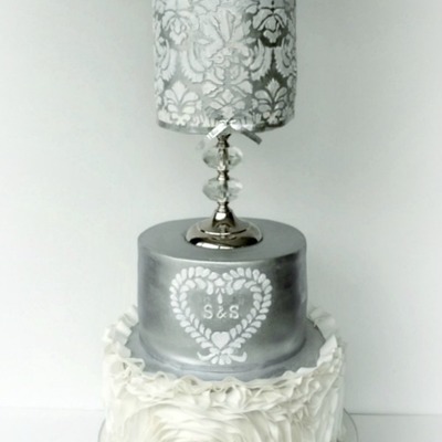 Pomander & White Ruffles