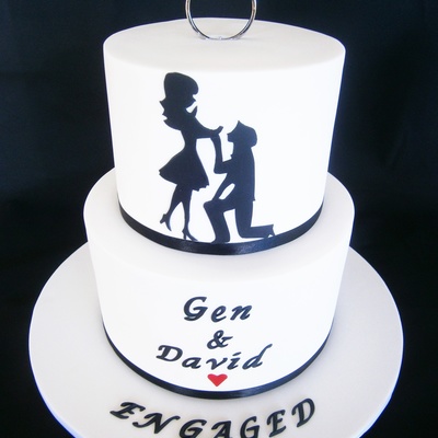 Engagement Silhouette