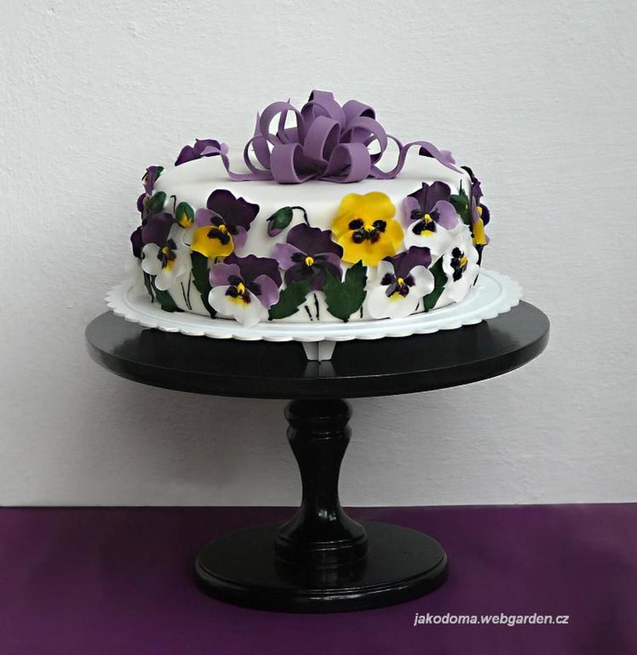 Pansies - CakeCentral.com