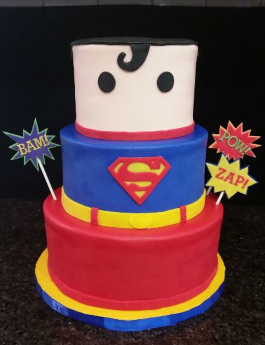 Superman 1st Birthday Cakecentral Com