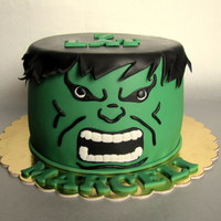Hulk Cake Birthday Hulk cake