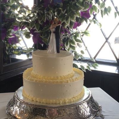 Swiss Buttercream Wedding Cake