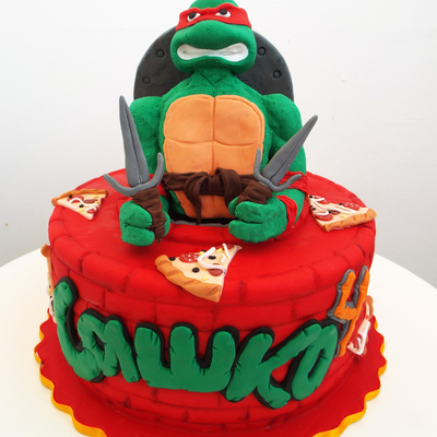 Turtles Ninja's Cake