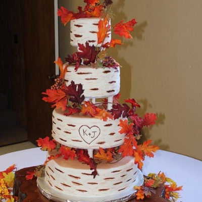 Fall Wedding Cake