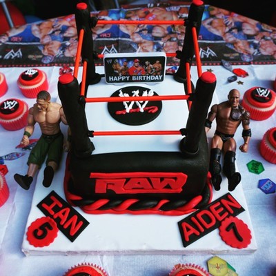 Wwe Raw Cake