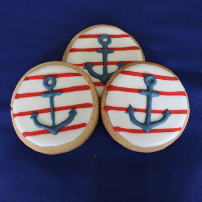 Nautical And Airplane Sugar Cookies