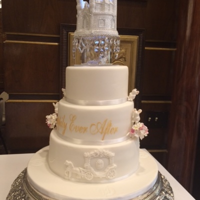 Cindirella Wedding Cake