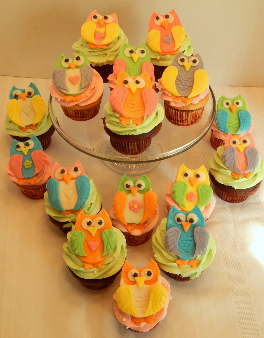 Owl Cupcakes