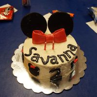 Minnie Mouse 2Nd Birthday Minnie Mouse 2nd birthday cake