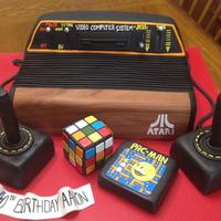 Retro! A 40th birthday cake!