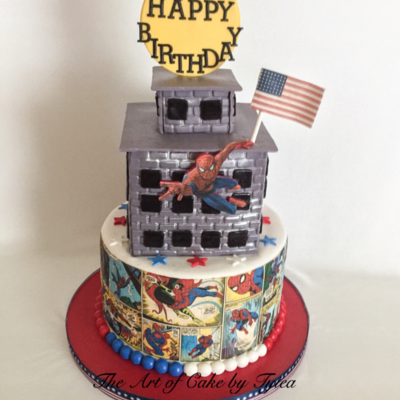 Spiderman Cake