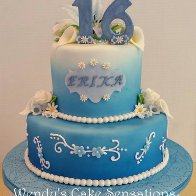calla lily cake decorating