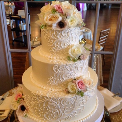 Buttercream Wedding Cake!