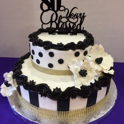 Mom's 80Th Birthday Cake