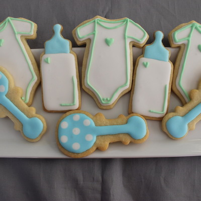 Baby Shower Sugar Cookies
