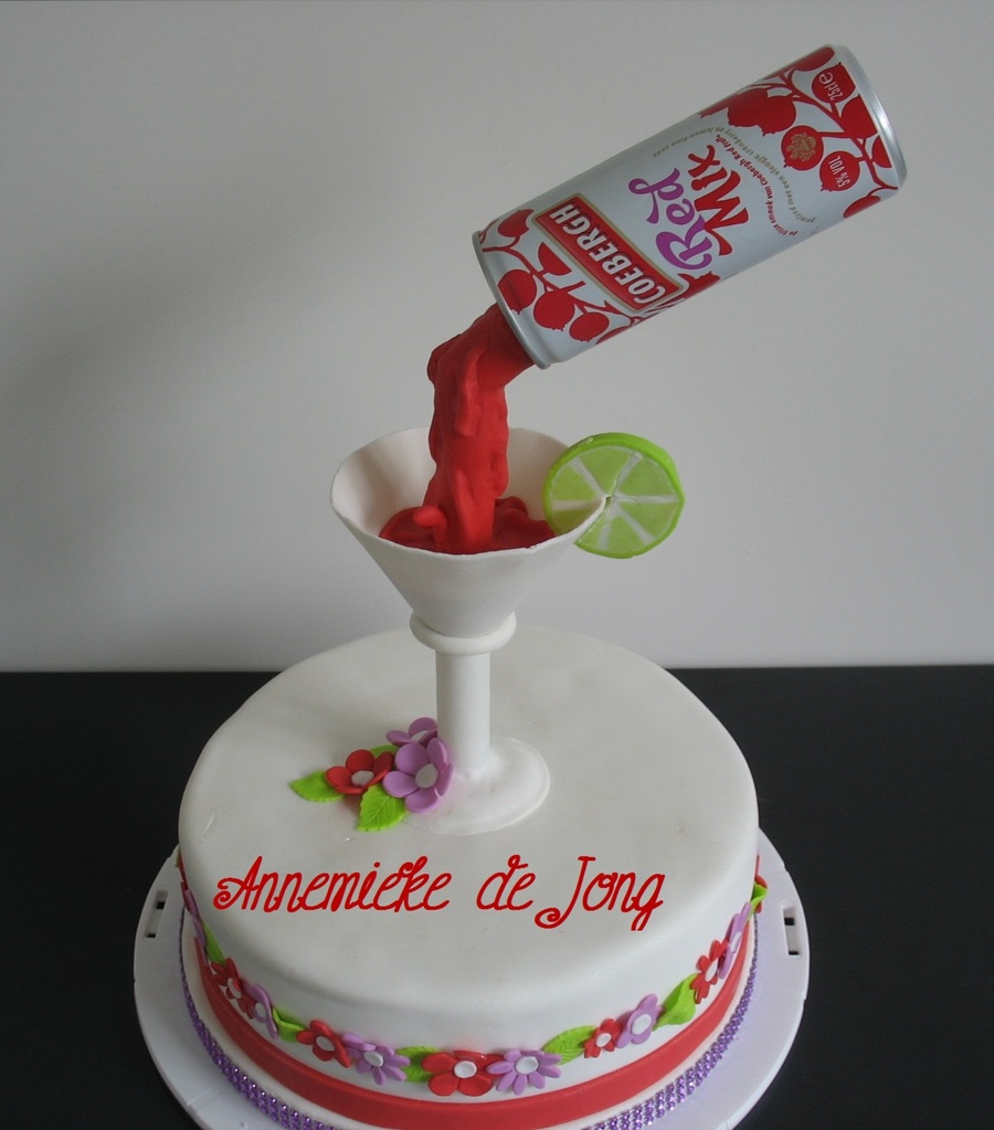Cocktail Drink Cake