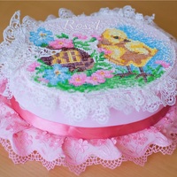 Cake "easter" Royal Icing