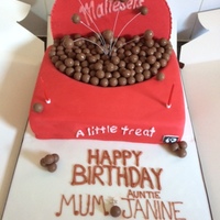 Malteser Cake malteser cake, victoria sponge