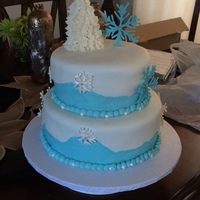Frozen Cake Frozen theme cake