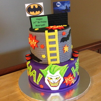Joker Cake Joker Cake, All edible.