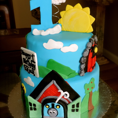 Thomas The Train Cake
