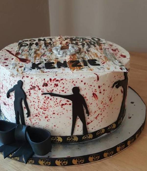 The Walking Dead Cake