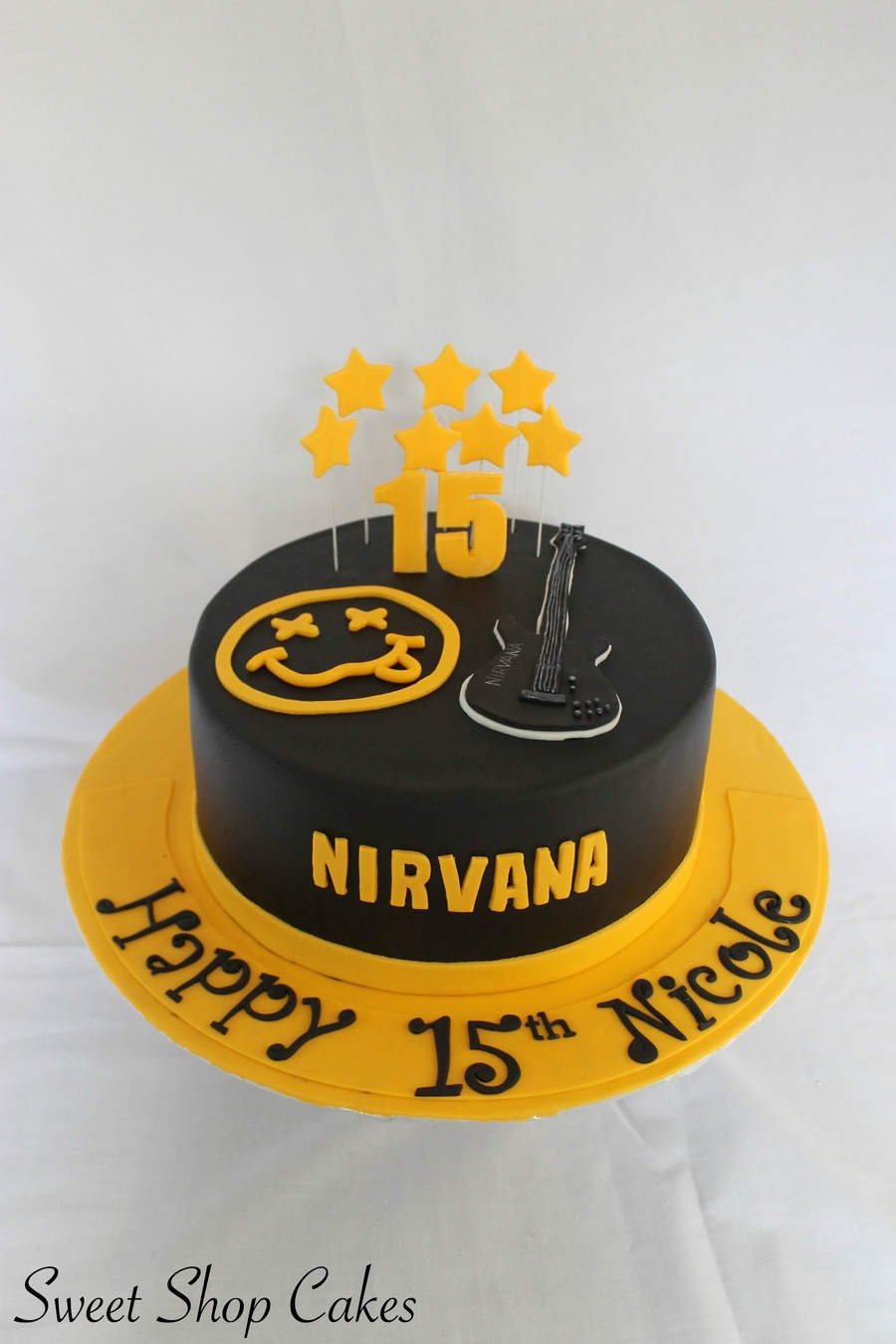 Nirvana Birthday Cake - CakeCentral.com