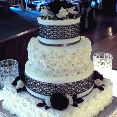 Black And White Lace