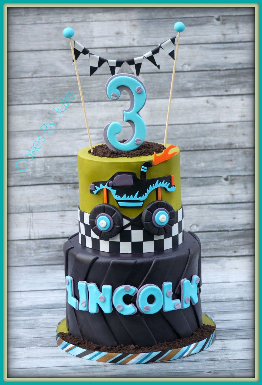 Monster Truck 3Rd Birthday Cake CakeCentral