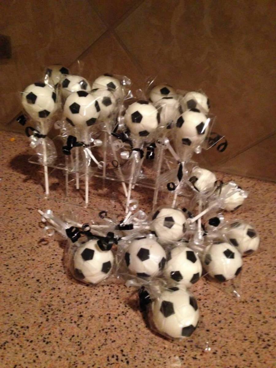 Soccer Cake Pops
