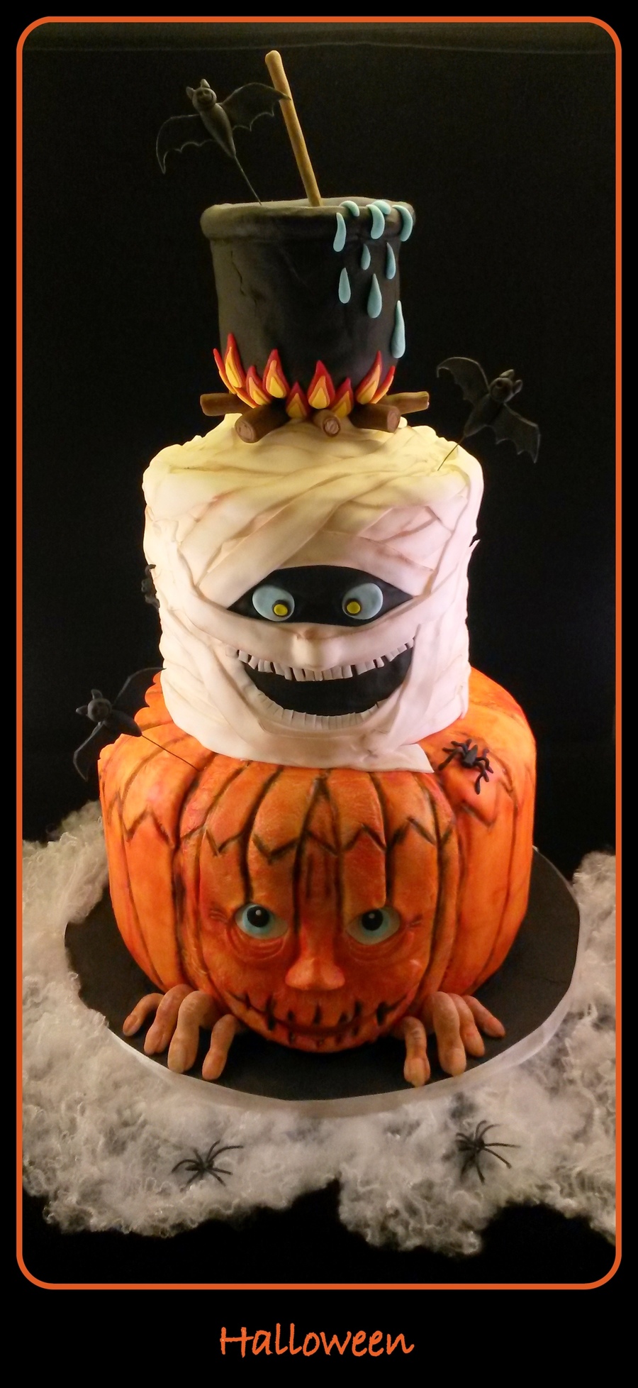 Funny Halloween Cake Funny Halloween Cake
