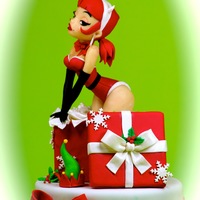 Christmas Cake Girl ! A CHRISTMAS WITH SURPRISE :)