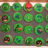Angry Birds Cupcake angry birds cupcake