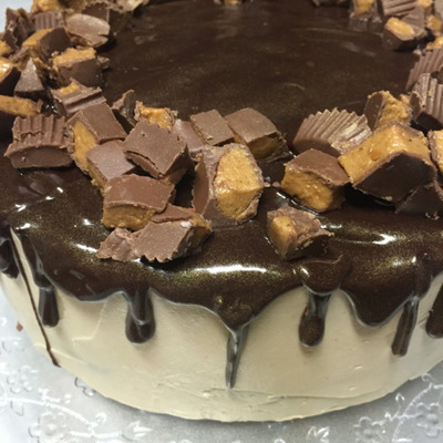 Chocolate Peanut Butter Cake