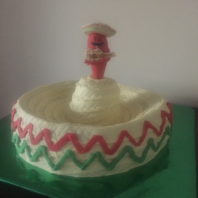 Mexican Sombrero Cake