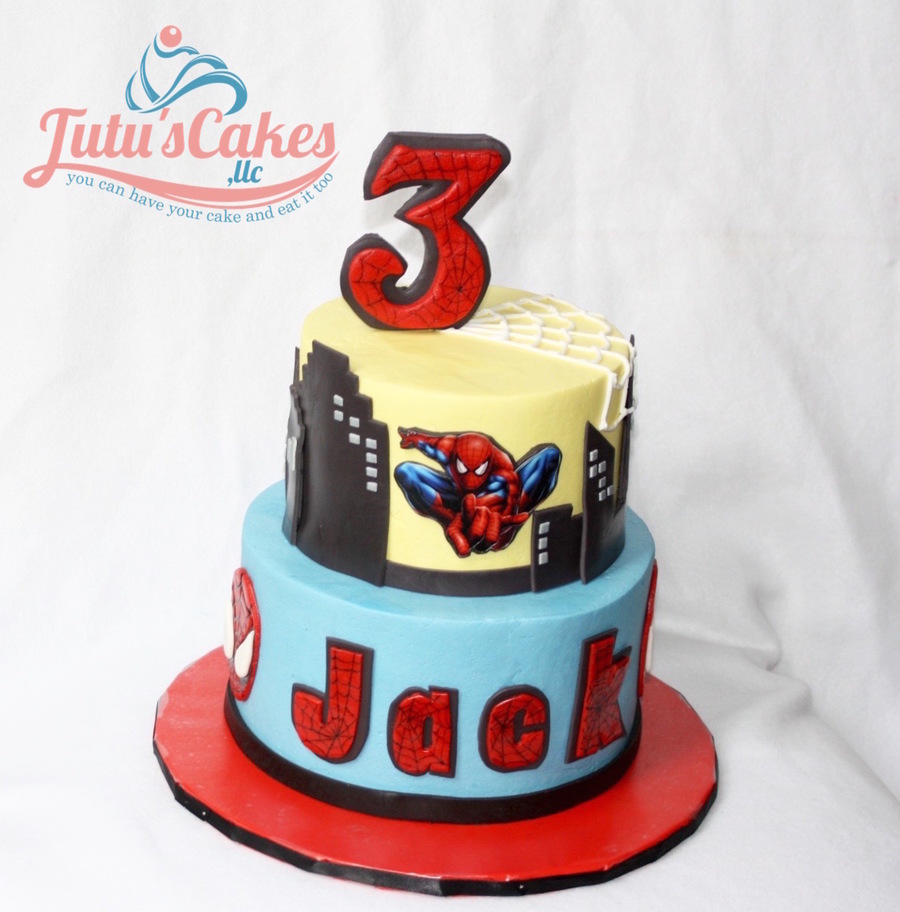 Spider Man/edible Image - CakeCentral.com