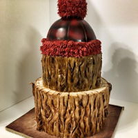 Lumberjack Cake bark tree