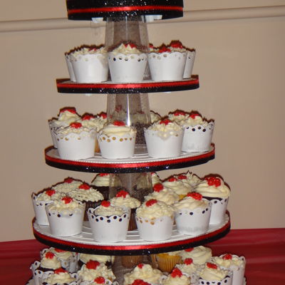 Wedding Cupcake Cake